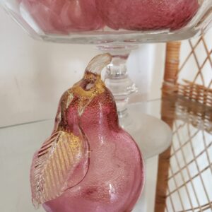 Vintage Hand Blown Venetian Glass - Murano Italian Fruit