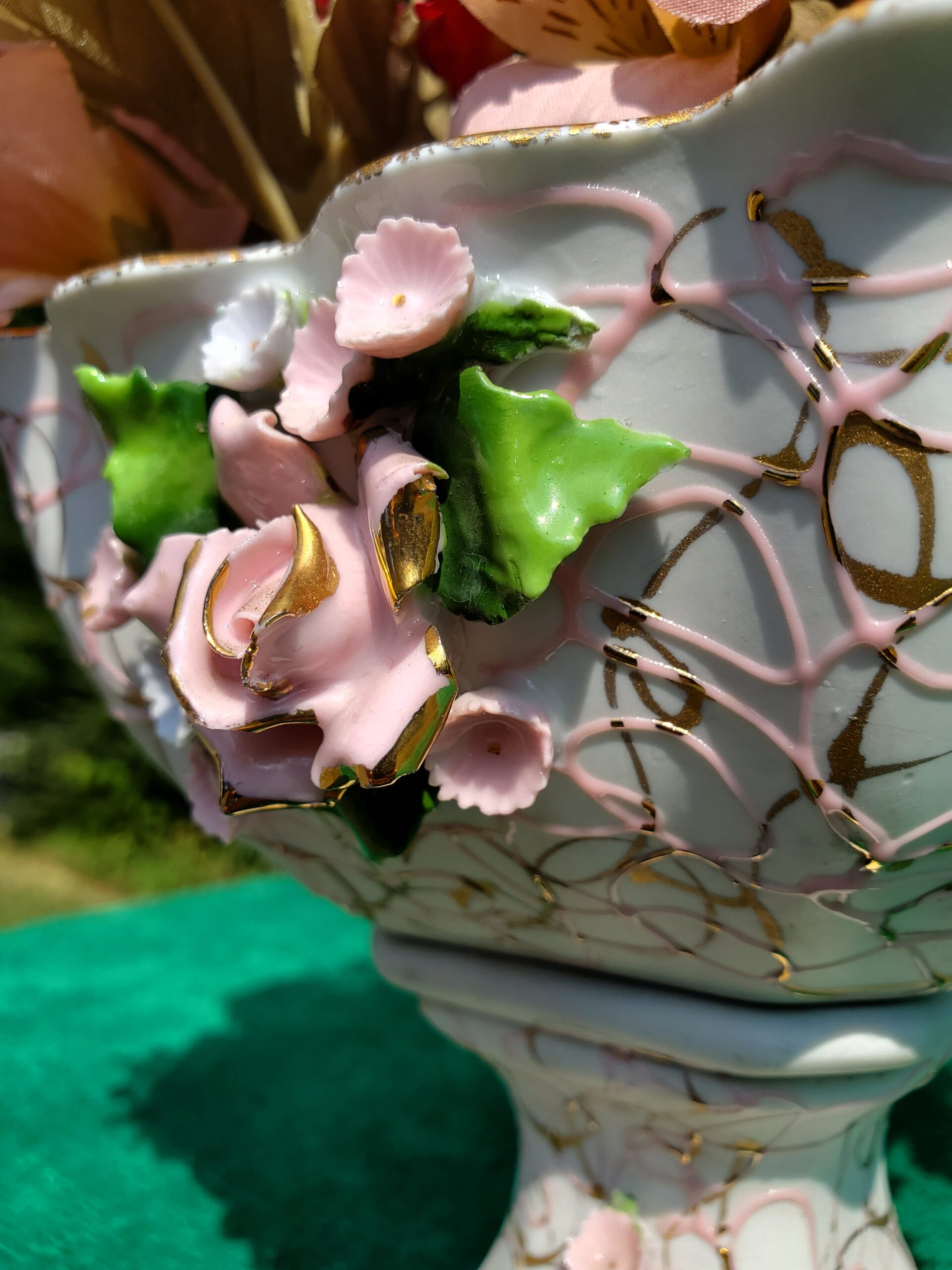 Vintage Lefton Porcelain Candy Dish - Image 6