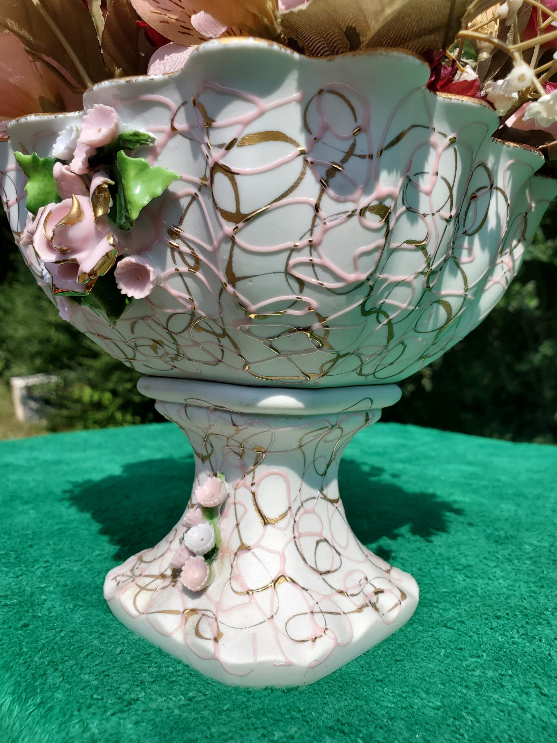 Vintage Lefton Porcelain Candy Dish - Image 8