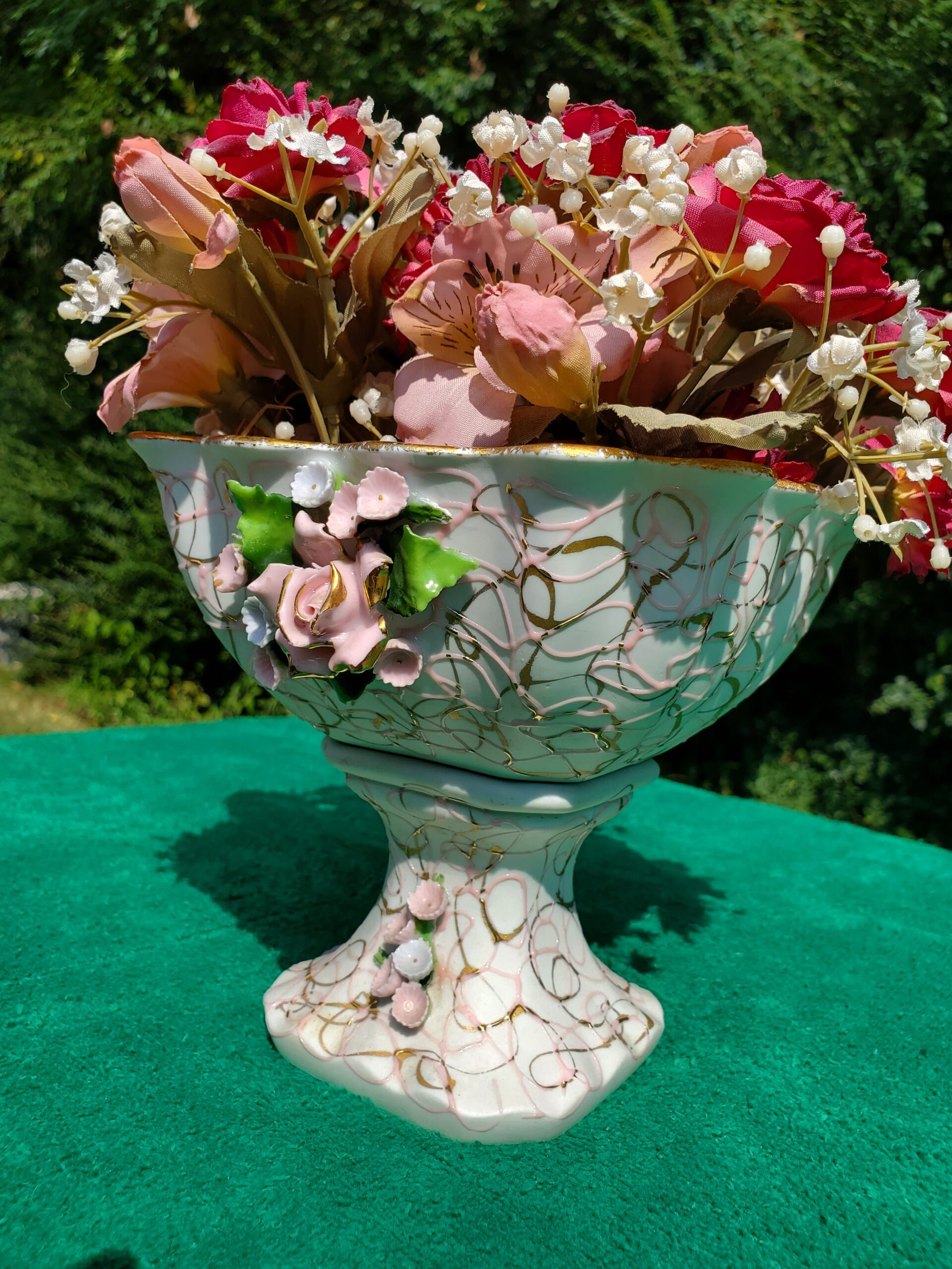 Vintage Lefton Porcelain Candy Dish - Image 2