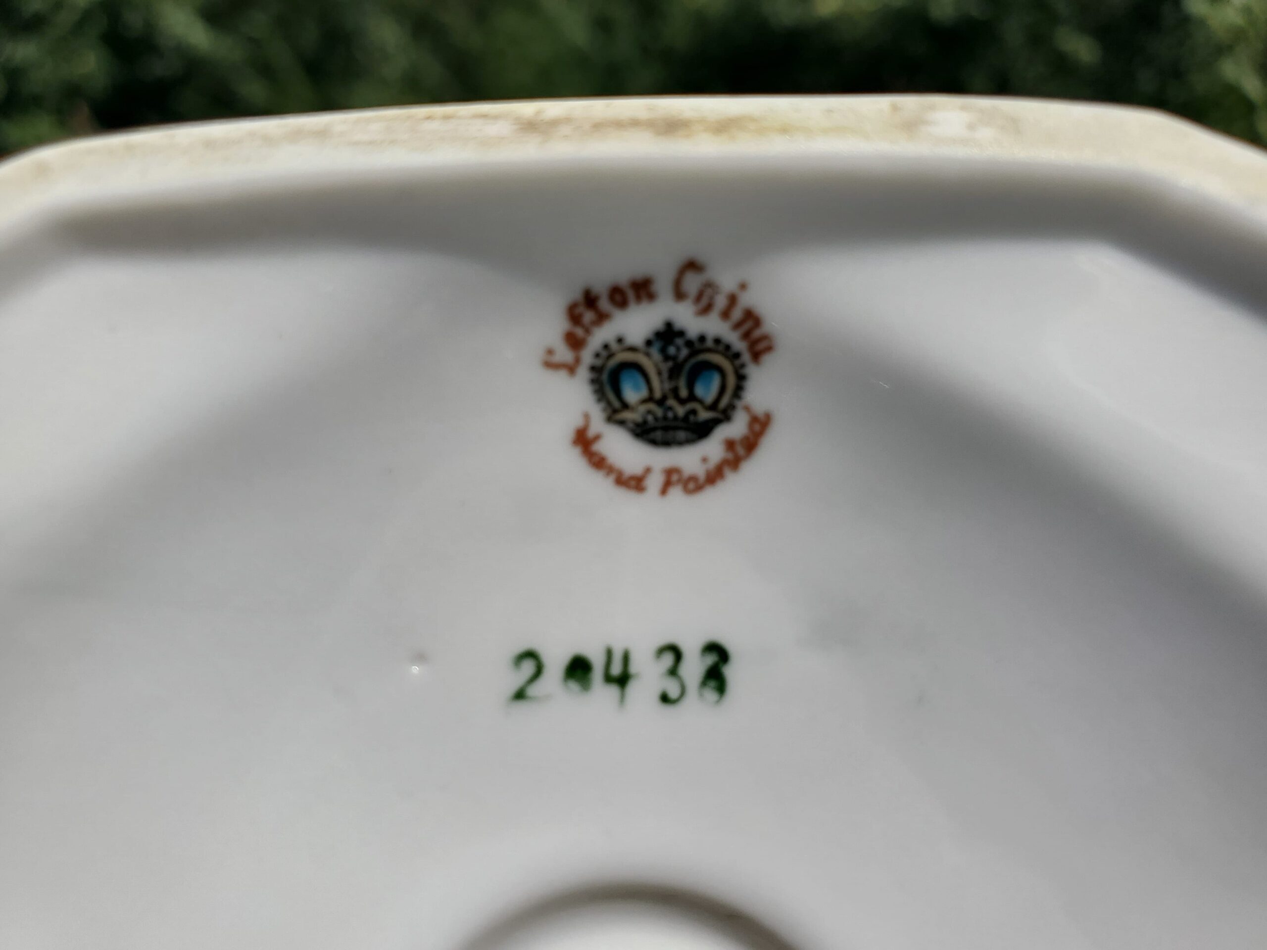 Vintage Lefton Porcelain Candy Dish - Image 3