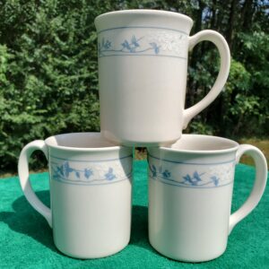Vintage Corning Corelle "First of Spring" Mugs