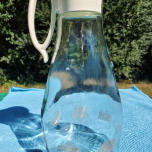 Vintage “Gold Eagles” Log Cabin Syrup Dispenser – Pitcher Style