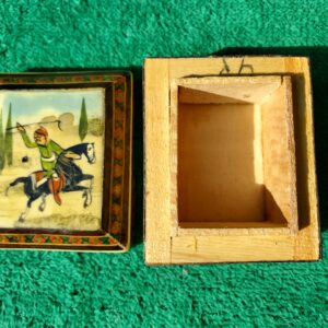 Vintage Hand Made Inlayed Persian Trinket Box