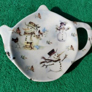 Vintage Ceramic Teabag Dish