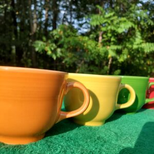 GORGEOUS set of four Fiesta 7.75 oz Mugs