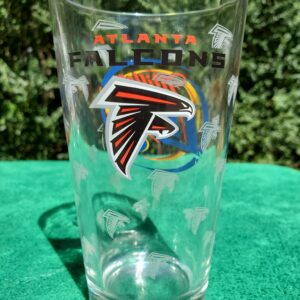 Atlanta Falcons / Miller Lite Beer Pint Glass