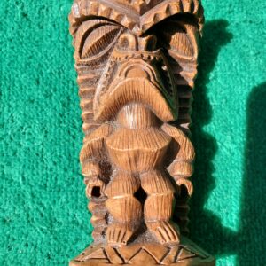 Vintage Coco Joe's Tiki God Hawaiian Souvenir Statue