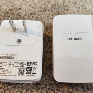 2 Trendnet Powerline Network Adapters