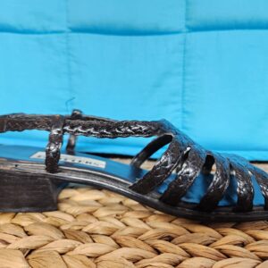 Trotter Electra Black Sandals