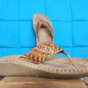 Encanto Cancun Woven Leather Sandals
