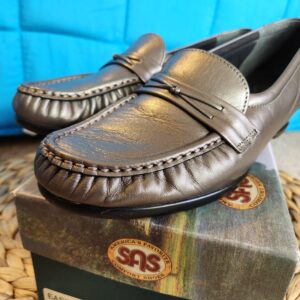 SAS Shoes In Pewter Color