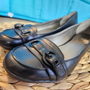 Kenneth Cole Reaction Ace Obsession Soft Leather Flats Shoes