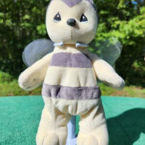 Vintage 1998 Enesco Precious Moments Tender Tails Bee Bean Bag Plush Stuffed Animal 8"