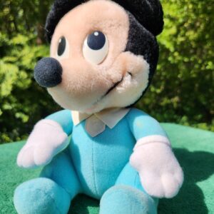Vintage 1984 Disney 7" Playskool Babies Mickey Mouse Plush Stuffed Animal