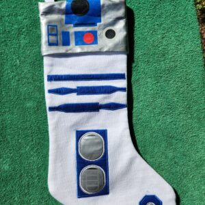 2013 Star Wars R2-D2 Droid Holiday Christmas Stocking - Seasonal Specialties LLC Special Release