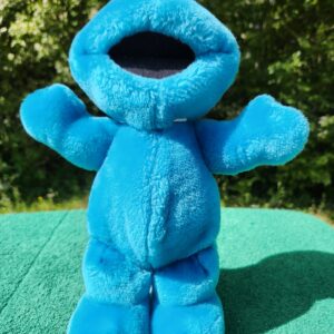 Vintage Tickle Me Cookie Monster 1996 Tyco Talking Shaking Plush Toy Sesame Street