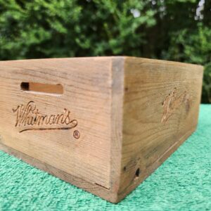 Vintage Whitman's Chocolate Wood Mini Crate