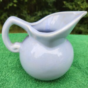 Vintage 1940's Niloak Pottery Mate Blue Wide Mouth Pitcher