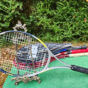 PRINCE TENNIS RACQUET POWERLINE SYNERGY FUSIONLITE TM13A TITANIUM  RACKET with Case