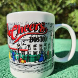 Vintage Old School 2001 Cheers Bar Boston Massachusetts Coffee Mug - Like New