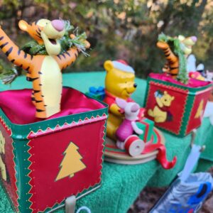 Vintage 1999 Disney Winnie the Pooh Tigger Christmas Stocking Hangers