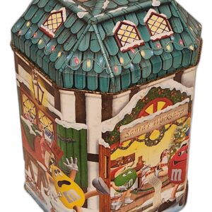 Mars M&M's Limited Edition Tin Christmas Canister