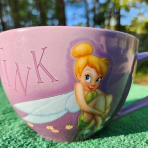 Disney Jumbo Purple Tinkerbell Coffee Mug Cup