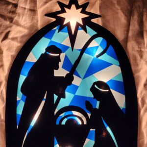 Lighted Indoor/Outdoor Nativity from Bronner's