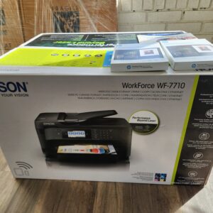 Unopened Epson WorkForce WF-7710 Wireless Wide-Format Shop Quality Ptinter Copy Scan Fax