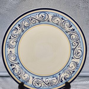 Discontinued Better Homes & Gardens Renes Blue White Dinner Plate