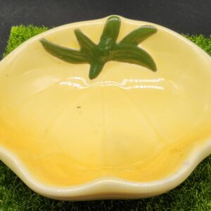 Vintage Williams Sonoma Yellow Orange Green Heirloom Tomato Dip Bowl