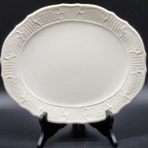 Vintage 1950's Canonsburg American Traditional Pottery 11.25" Oval Serving Platter