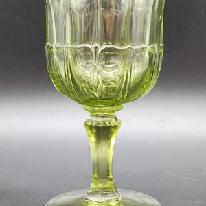 Red Cliff Syndenham Avocado Green Water Goblet - Vintage 1960s Rare