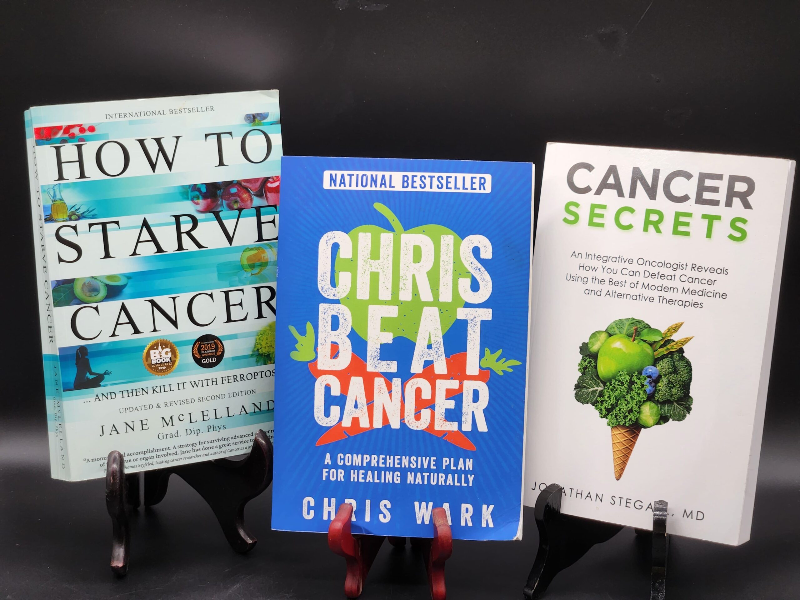 Natural Cancer Remedy Books - Bundle of Three
