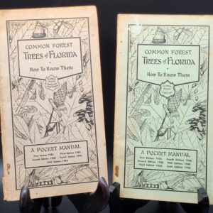 "Common Forrest Trees of Florida" Pocket Manuals / Field Guides - Vintage 1948 and 1956