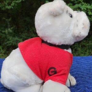 Vintage 1979 University of Georgia UGA Bulldogs Plush Bulldog in Jersey Shirt