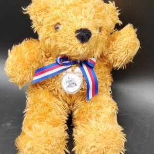 Vintage Beverly Hills Teddy Bear Company New York Commemorative Quarter Plush