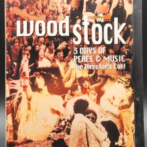 Woodstock "3 Days of Peace & Music" DVD  - The Director's Cut