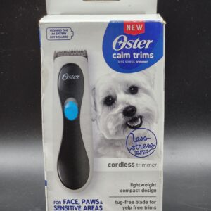 NEW Oster "Calm Trims" Cordless Trimmer - Pet, Dog Groomer