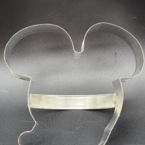 Vintage Late 1980s Walt Disney Mickey Mouse Tin Cookie Cutter