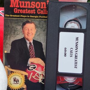 Larry Munson’s Greatest UGA Georgia Bulldogs Football Calls VHS - Vintage 1993