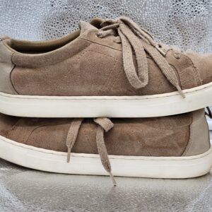 Stylus Sauntek Natural Suede Leather Sneakers - Skateboard Shoes - Mens Size 9.5