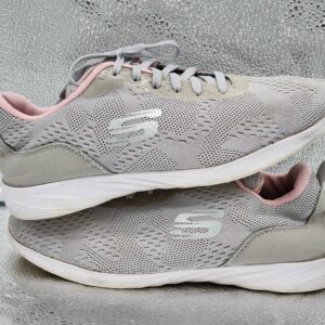 Skechers Mesh Trainers Athletic Shoes Sneakers - Girls 11
