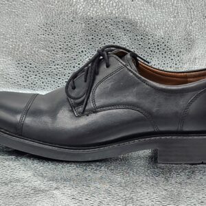 Johnston & Murphy Tabor Oxford Lace Up Cap Toe Black Shoe - Left ONLY - Mens Size 8.5M