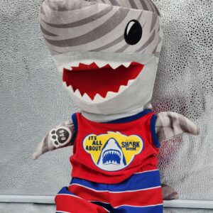 Build A Bear Discovery Channel Exclusive Limited Shark Week With Outfit 17"  Plush