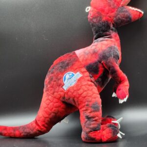 Jurassic World T-Rex Red and Black Plush 16" Dinosaur Toy - Jurassic Park