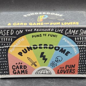 Punderdome A Card Game for Pun Lovers Party Game Ages 12 & Up Fun Punster Jokes – UNOPENED