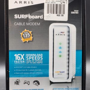 ARRIS - SURFboard SB6183 16 x 4 DOCSIS 3.0 Cable Modem – White