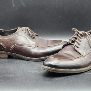 Johnston & Murphy Brown Leather Oxford Lace Up Dress Shoes - Men's 12